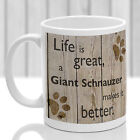 Giant Schnauzer dog mug, Giant Schnauzer gift, ideal present for pet lover