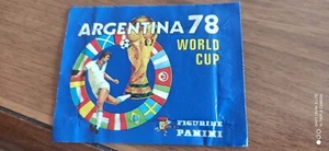 ARGENTINE FOOTBALL SANDWICH FIGURE BAG 78 W.C. full full sealed packet - Picture 1 of 2