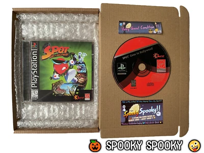 Spot Goes To Hollywood PS1 - NTSC-U/C USA VGC CIB with Reg - Tracked - Image 1 of 4