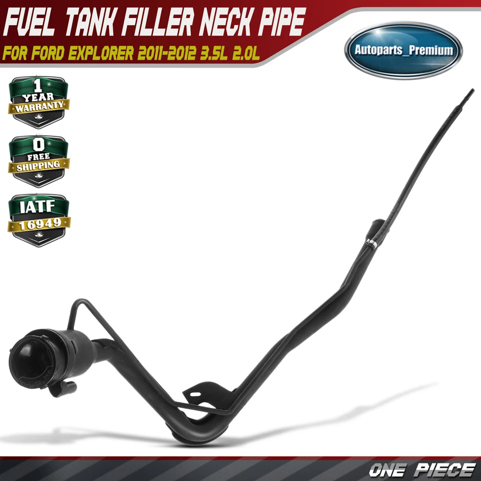 Cuello de llenado del tanque de gasolina para Ford Explorer 2011-2012 3,5 L 2,0 L SUV BB5Z9034A Foto 1 de 4