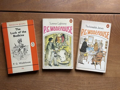P G Woodhouse. Luck of the Bodkins. Summer Lightning. The Inimitable Jeeves. - Image 1 of 4