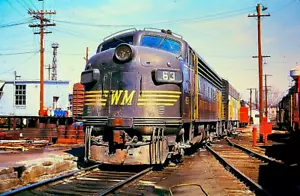 DUPLIKAT DIA WESTERN MARYLAND F-7 #63 HAGERSTOWN, MARYLAND - Bild 1 von 1