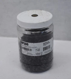 Lot of 500 Middle Atlantic HP #10-32 x 3/4" Rack Screws 4 lb Pack Black Hardware - Picture 1 of 5