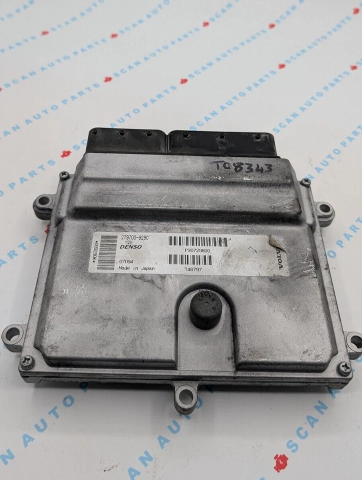 Volvo S40 Denso 2008 279700-9290 ecu p30729800 usado Foto 1 de 4
