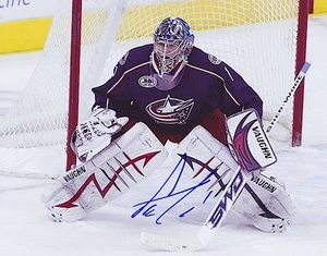 STEVE MASON Signed COLUMBUS BLUE JACKETS 8X10 w/COA #2 - Picture 1 of 1