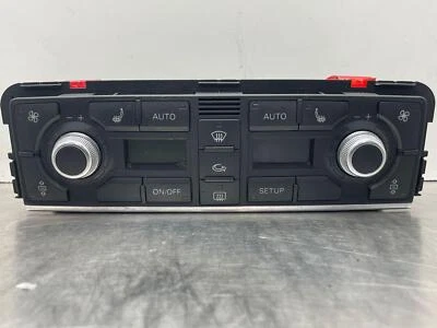 Audi A8 2007 calefacción delantera aire acondicionado control de temperatura asientos térmicos 4E0820043G 05-10 Foto 1 de 4
