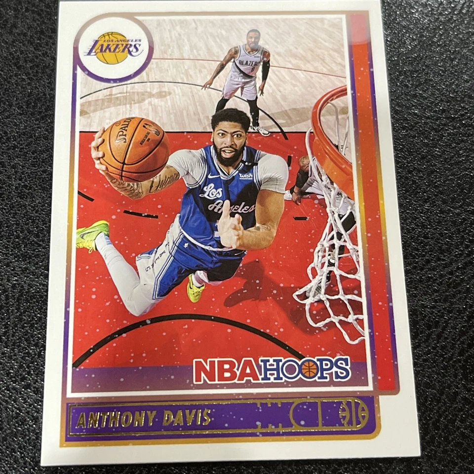 Anthony Davis 2021-22 Panini Hoops Winter Holiday #146 Los Angeles Lakers - Image 1 of 2