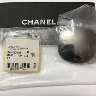 Chanel 4230 Gris Tintado Oro Espejo Original Repuesto Gafas de Sol 55 mm Foto 1 de 3