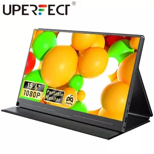 15,6" Gaming Monitor Bildschirm USB C Tragbarer Monitor FHD HDMI PC Monitor - Bild 1 von 12