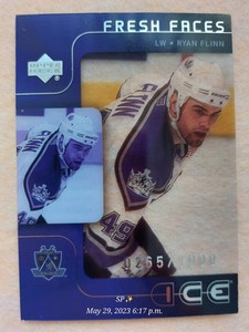 HOCKEY | 2001-02 Upper Deck Ice Fresh Faces RC Rookies ~~~U PICK