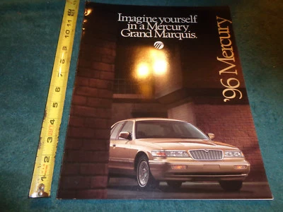 Folleto de ventas Mercury Grand Marquis 1996/catálogo original del concesionario Foto 1 de 4