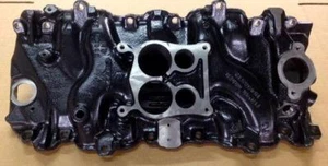 New Cast Iron 7.4L/454 Marine 4bbl Intake Manifold, Volvo Penta #3854100 - Picture 1 of 2