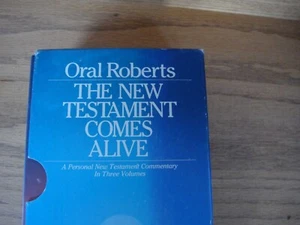The New Testament Comes Alive 3 Volume Set By Oral Roberts Vintage 1984 - Foto 1 di 4
