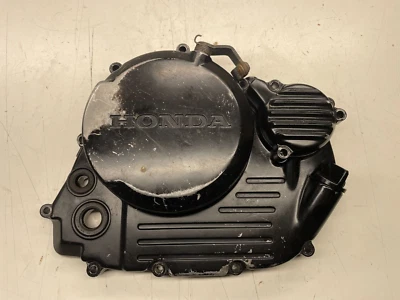 Honda XR200R XR250R 1984 embrague motor derecho filtro de aceite carcasa cubierta varilla de medición Foto 1 de 4