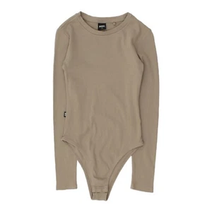 Body Diesel Mujer Beige Gris Manga Larga | Diseñador Gama Alta De Colección - Imagen 1 de 3