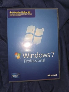 Microsoft Windows Pro 7 SP1 32-Bit und 64-Bit Software - Original Online Kit erhalten - Bild 1 von 3