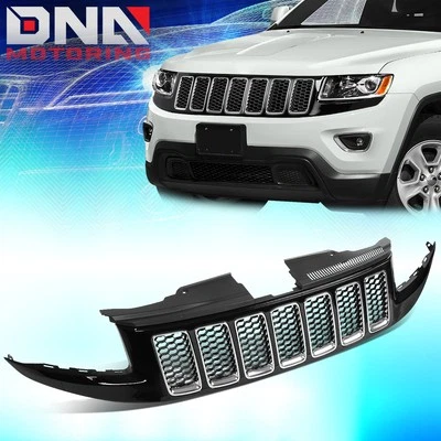 PARA JEEP GRAND CHEROKEE SRT8 2014-2016 ESTILO PANAL MALLA PARACHOQUES DELANTERO REJILLA Foto 1 de 4