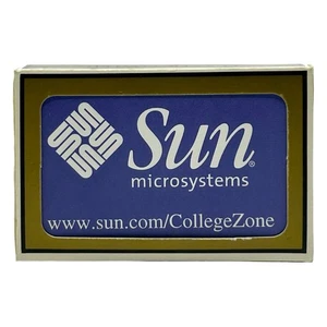 Mazo de cartas publicitario promocional Sun Microsystems CollegeZone de colección - Imagen 1 de 4