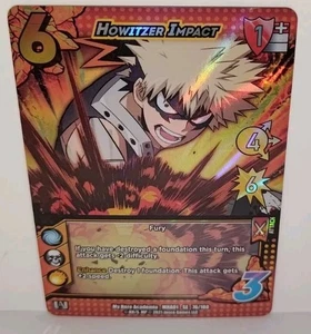 UniVersus Card Howitzer Impact My Hero Academia MHA01 SE 76/180 Starter Foil! NM - Picture 1 of 5