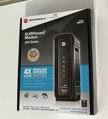 Motorola Arris SURFboard Modem 200 Series SB6121 - Image 1 of 4