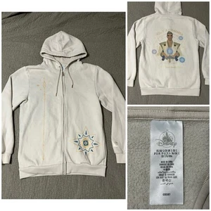 Felpa con cappuccio zip PERFETTA Disney Movie Wish King Magnifico taglia small giacca - Foto 1 di 15