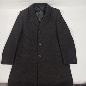 Cappotto/trench vintage Dunn & Co Crombie in tessuto - grigio - taglia 46 - Foto 1 di 13