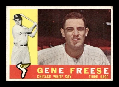 1960 Topps #435 Gene Freese White Sox VG-EX+ *8m - Image 1 of 2