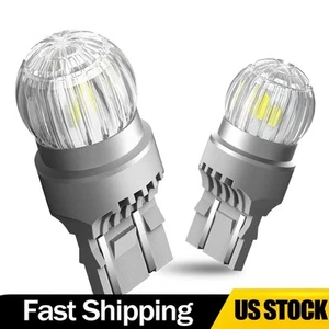 2/4X 7443 7444 White LED Reverse Light Bulbs Non-polarity For Halogen Replace T - Picture 1 of 19