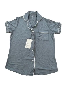 Knix Modal Soft Short Sleeve Pajama Top Size Large Smokeshow NWT - Picture 1 of 10