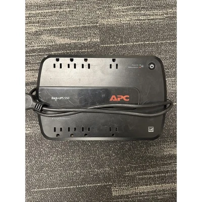 APC Back-UPS ES 550 BE550G 8-Outlet Battery Back Up Surge Protector NO BATTERY - Image 1 of 3