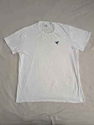 Camisa Pájaro Perros Para Hombres XL Blanca Informal Gráfica Camiseta Logo Palmera Camiseta Gorpcore Foto 1 de 4