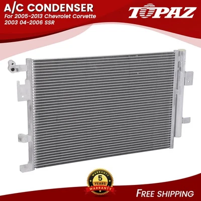 Condensador de aire acondicionado nuevo para Chevrolet Corvette 2005-2013 2003 04-2006 SSR 10442892 Foto 1 de 4