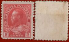 Canada #10 1911-1925 King George V  Admiral Defenitives 1 stamp 2c mh