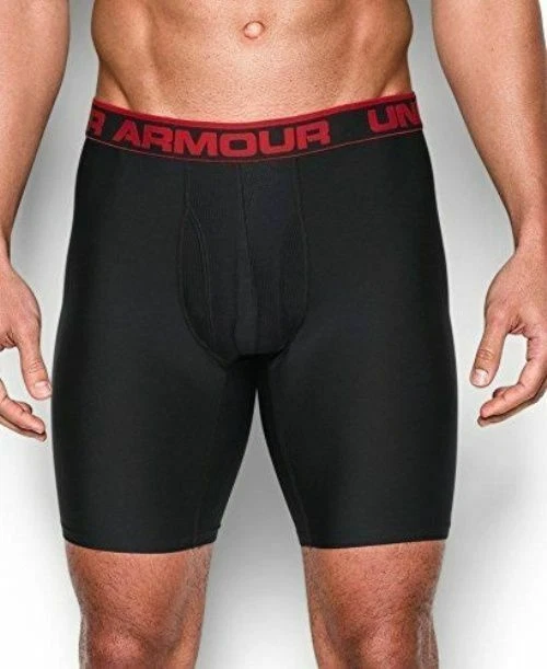 Men's Under Armour Original Series 6 Inch Boxerjock 1277238 in Black Size S
