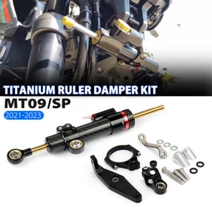 Steering Stabilize Damper Bracket Mount Kit For YAMAHA MT09 SP FZ09 2021-2024 - Picture 1 of 8