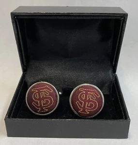 NCAA Florida State Seminoles Team Cufflinks Gift Box Official License Collegiate - Picture 1 of 5