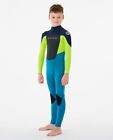 Rip Curl Boys Omega 4/3mm Back Zip Wetsuit 2024 - Navy