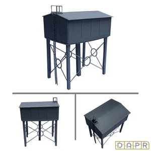 DAPR - Stärke N Modelleisenbahn Landschaft Bausatz - Großes Depot Wasserturm - Bild 1 von 4