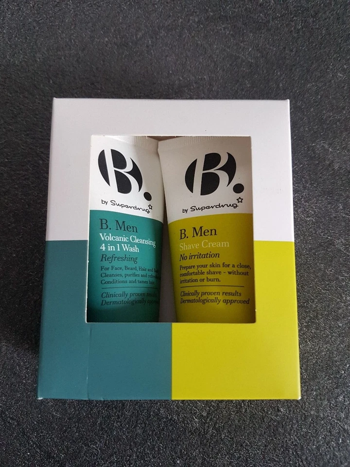 Superdrug B. Men mini travel gift set - Image 1 of 1
