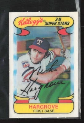 1978 Kellogg's 3-D Super Stars #56 Mike Hargrove - Image 1 of 2