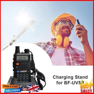 Ładowarka akumulatorów litowo-jonowych Adapter Stacja dokująca do BAOFENG UV-5R Walkie Talkie - Zdjęcie 1 z 6