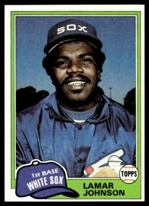 1981 Topps Lamar Johnson Chicago White Sox #589 - Picture 1 of 2
