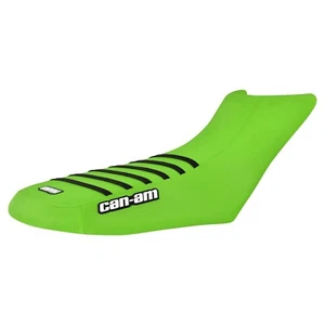 Can Am Outlander 570-1000 XMR X GEN 2 Seat Cover GREEN w/ BLACK RIBS Logo #360 - Picture 1 of 8
