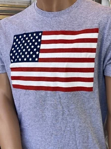 American Flag T-Shirt L (kp0-0.6) - Picture 1 of 4