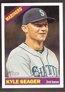 2015 TOPPS HERITAGE #493 KYLE SEAGER SP - Picture 1 of 1