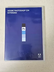 Adobe Photoshop CS4 Extended English for Mac 2DVD set w/Serial and training DVD - Picture 1 of 5