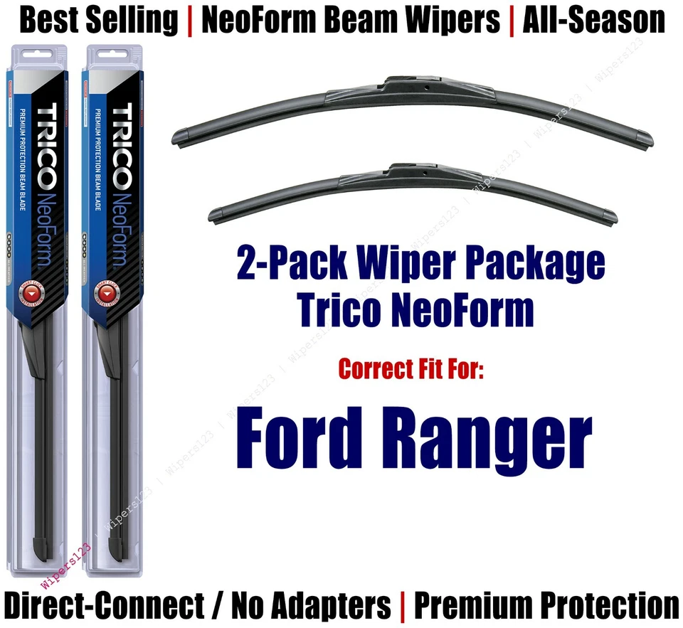 Комплект из 2 суперпремиальных дворников NeoForm подходит для Ford Ranger 2019+ — 16260/160 - Изображение 1 из 1
