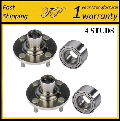 Front Wheel Hub & Bearing Fit 2012-2019 TOYOTA PRIUS C (PAIR) - Image 1 of 2