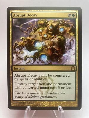 MTG - Abrupt Decay - Return to Ravnica 141/274 (NM) - Image 1 of 2
