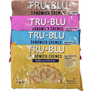 1 Pack - Tru Blu Cookies Sandwich Cremes & Classics – Choose Your Flavor - Picture 1 of 20
